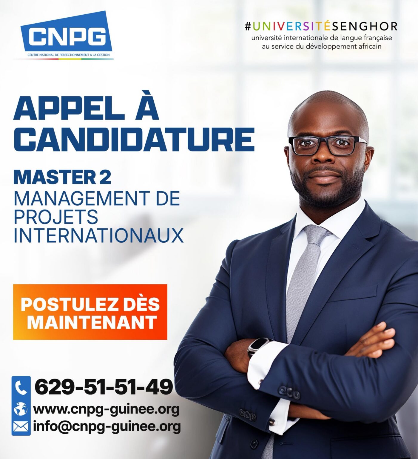 CNPG : Candidatures ouvertes pour le Master 2 en Management de Projets Internationaux